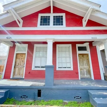 Rent this 2 bed house on 4222 Baudin Street in New Orleans, LA 70119