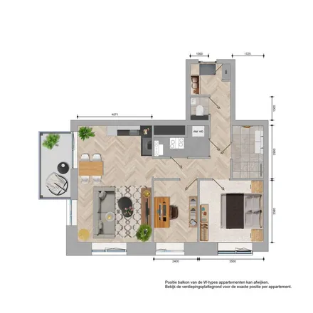 Image 6 - Plesostraat 303, 1043 BV Amsterdam, Netherlands - Apartment for rent