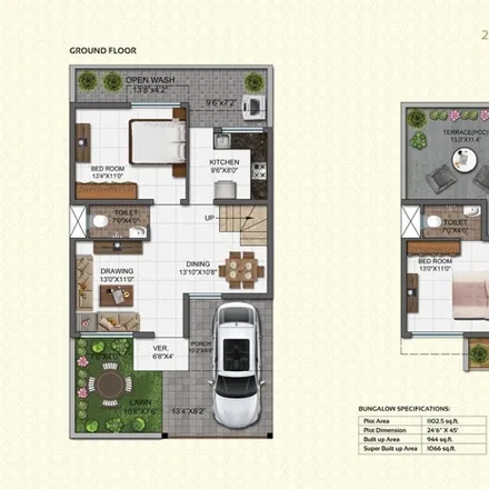 Buy this 2 bed house on Central Library in seepat road, Bilaspur District