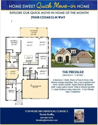 Image 2 - Cedar Elm Way, Tomball, TX 77375, USA - House for sale