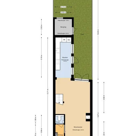 Rent this 4 bed apartment on Jan Frederik Helmersstraat 21 in 2032 LR Haarlem, Netherlands