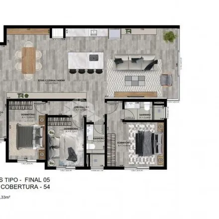 Buy this 3 bed apartment on Rua Taquara in Primavera, Dois Irmãos - RS