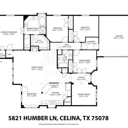 Image 2 - 5821 Humber Ln, Celina, Texas, 75078 - House for rent