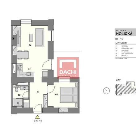 Image 5 - Holická 899/41, 779 00 Olomouc, Czechia - Apartment for rent