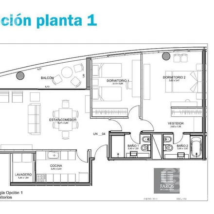 Rent this 3 bed apartment on Faros de Carrasco in Avenida de las Américas 7777, 15000 Ciudad de la Costa