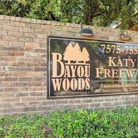 Buy this 1 bed condo on First Baptist Church in Memorial Woods Drive, Houston