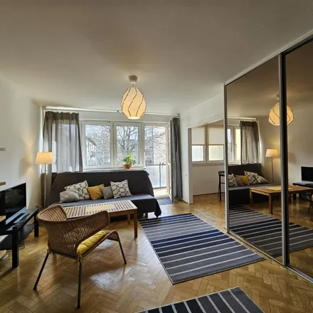Rent this 1 bed apartment on Wiejska in 00-479 Warsaw, Poland