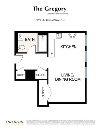 Image 5 - 991 Saint Johns Pl # 1D, Brooklyn, New York, 11213 - Apartment for rent