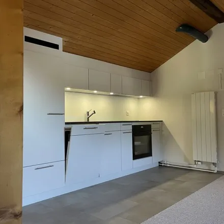 Rent this 3 bed apartment on Dorfstrasse 55 in 3624 Thun, Switzerland