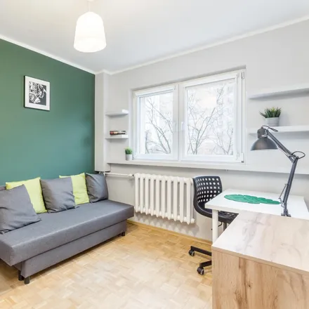 Rent this 4 bed room on Władysława Broniewskiego 99 in 01-876 Warsaw, Poland