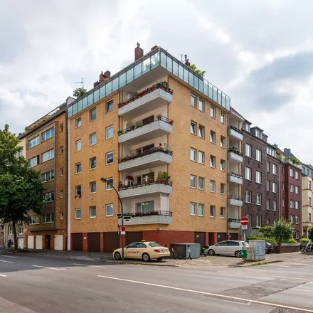 Rent this 1 bed apartment on Roßstraße 20 in 40476 Dusseldorf, Germany