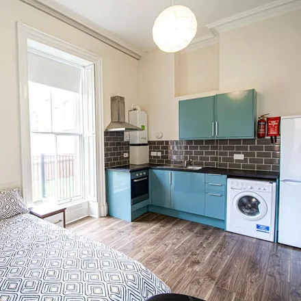 Rent this studio apartment on Clarendon House in Hyde Street, Leeds