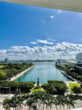 Rent this 1 bed condo on MarinaBlue in Northeast 8th Street, Miami