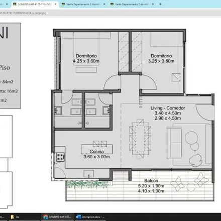 Buy this 2 bed apartment on Vito Dumas 4 in Partido de Tigre, B1648 DAP Tigre