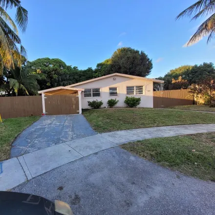 Rent this 4 bed house on 3491 Northwest 1st Court in Broward Estates, Lauderhill