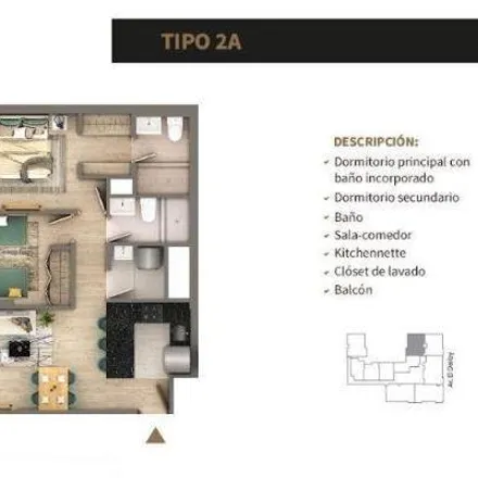 Buy this 2 bed apartment on Avenida Manuel Olguin in Santiago de Surco, Lima Metropolitan Area 15023