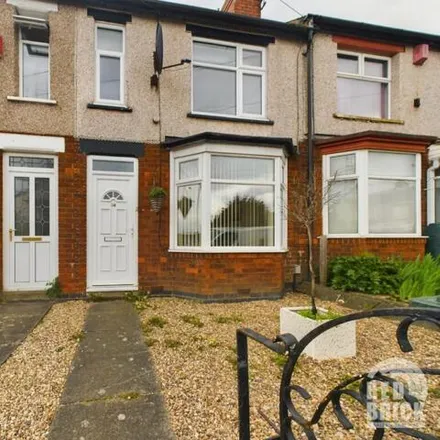 Rent this 3 bed townhouse on 30 Olive Avenue in Coventry, CV2 3DA