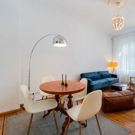 Rent this 1 bed apartment on Niederbarnimstraße 13 in 10247 Berlin, Germany