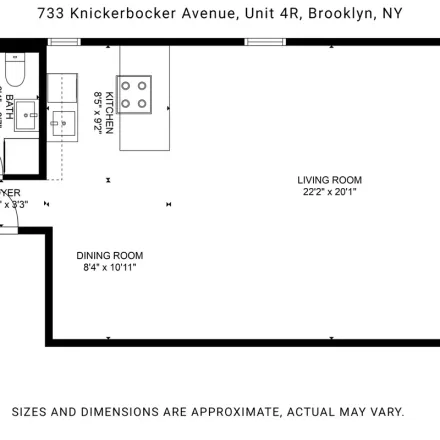 Image 6 - 733 Knickerbocker Avenue, New York, NY 11237, USA - Apartment for rent