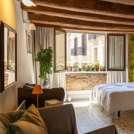 Rent this studio apartment on Llotja de Mar in Plaça d'Idrissa Diallo, 08001 Barcelona
