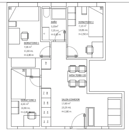 Image 5 - Madrid, Calle José Miguel Gordoa, 5, 28045 Madrid - Room for rent