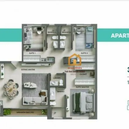 Buy this 3 bed apartment on Rua 17-A in Setor Aeroporto, Goiânia - GO