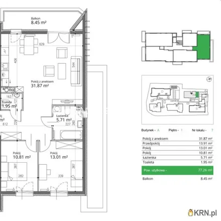 Image 3 - Armii Krajowej, 30-139 Krakow, Poland - Apartment for sale