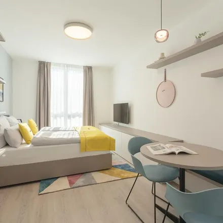 Rent this 1 bed apartment on acora Heidelberg Living the City in Felix-Wankel-Straße 4, 69126 Heidelberg