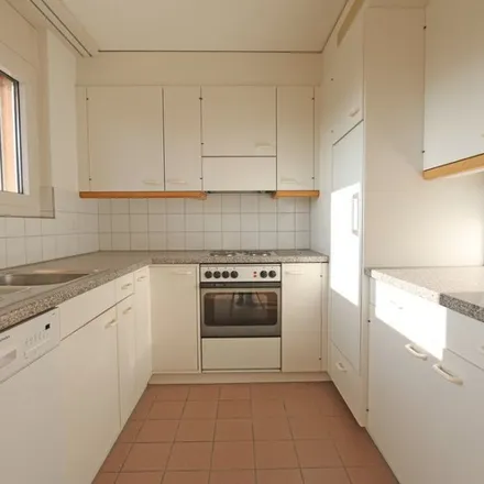 Rent this 4 bed apartment on Zälglistrasse 18 in 3202 Frauenkappelen, Switzerland