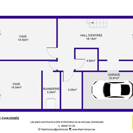 Rent this 2 bed apartment on Avenue d'Azebois 22 in 6041 Gosselies, Belgium