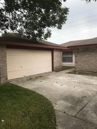 Rent this 3 bed house on 13438 Oak Ledge Drive in Harris County, TX 77065