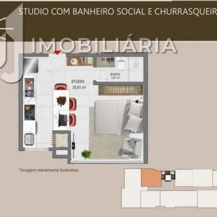 Buy this 1 bed apartment on Rua Valmor Della Giustina in Ingleses do Rio Vermelho, Florianópolis - SC