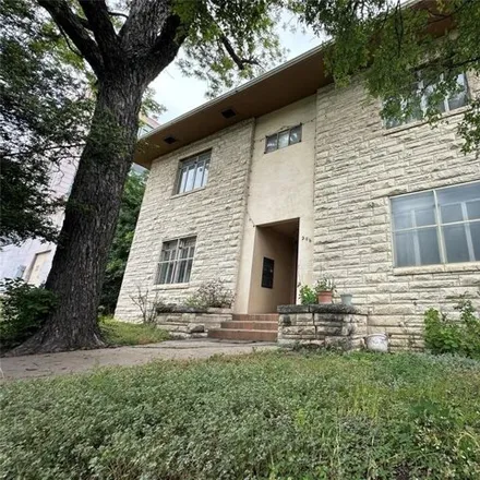 Rent this studio apartment on 206 East 15th Street in Austin, TX 78701