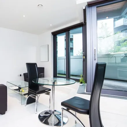 Rent this studio apartment on Baltimore Wharf in Millwall, London