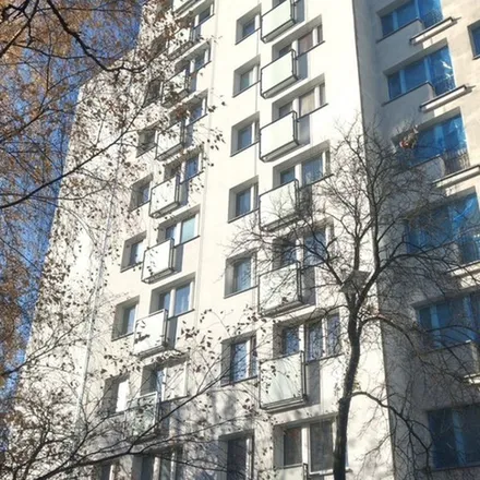 Rent this 1 bed apartment on Aleja Dwudziestolatków 18 in 02-157 Warsaw, Poland