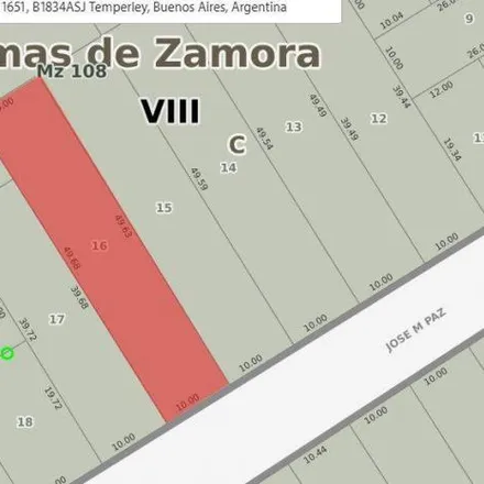 Buy this 3 bed house on General Paz in Partido de Lomas de Zamora, B1834 GMJ Temperley