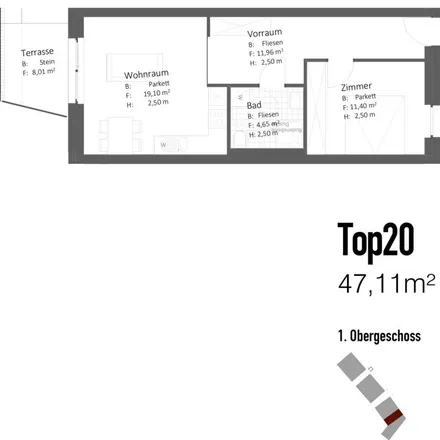 Rent this 2 bed apartment on Südgürtel in 8041 Graz, Austria