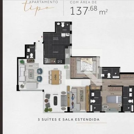 Buy this 3 bed apartment on Flores Restaurante in Rua Oriente 609, Serra