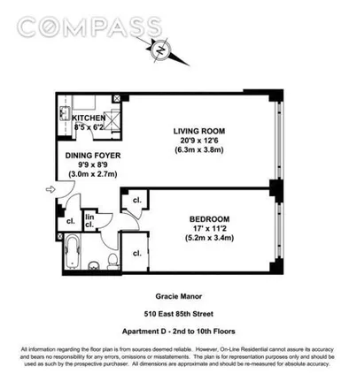 Image 3 - 510 E 85th St Apt 10D, New York, 10028 - House for rent