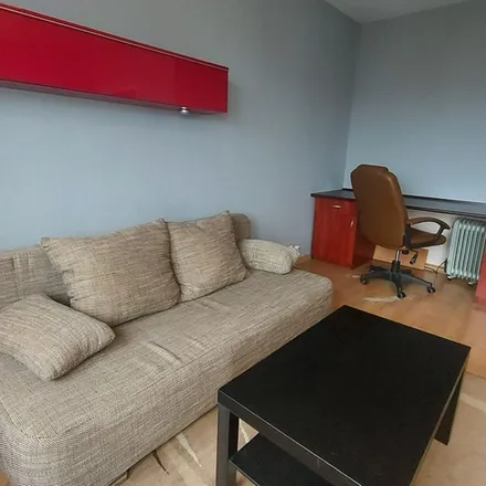 Rent this 1 bed apartment on Domaniewska 35C in 02-672 Warsaw, Poland