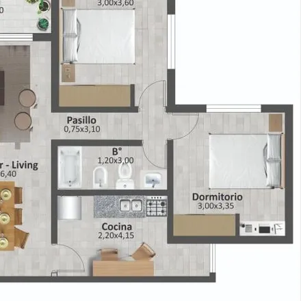 Buy this 2 bed apartment on Caseros 4231 in Las Palmas, Cordoba