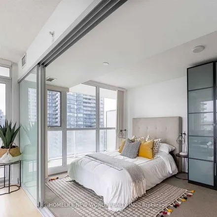 Rent this 1 bed apartment on Quartz in 75 Queens Wharf Road, Old Toronto