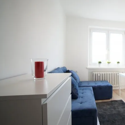 Rent this studio apartment on Żłobek nr 14 in Wróbla, 91-049 Łódź