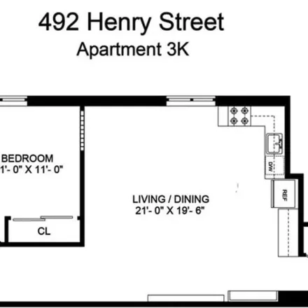 Image 5 - Henry Street Mews, 492 Henry Street, New York, NY 11231, USA - Apartment for rent