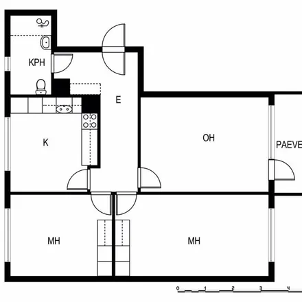 Rent this 3 bed apartment on Pihtikatu in 15500 Lahti, Finland
