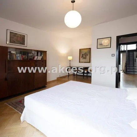 Rent this 4 bed apartment on Rondo Romana Dmowskiego in 00-510 Warsaw, Poland