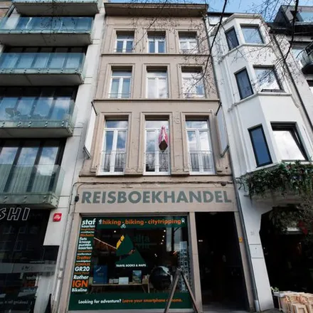 Rent this 1 bed apartment on Nassaustraat 29 in 2000 Antwerp, Belgium