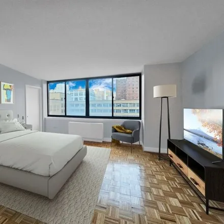 Rent this studio apartment on The Concerto in 200 West 60th Street, New York