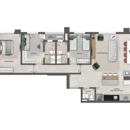 Buy this 3 bed apartment on Rua T-28 in Setor Marista, Goiânia - GO