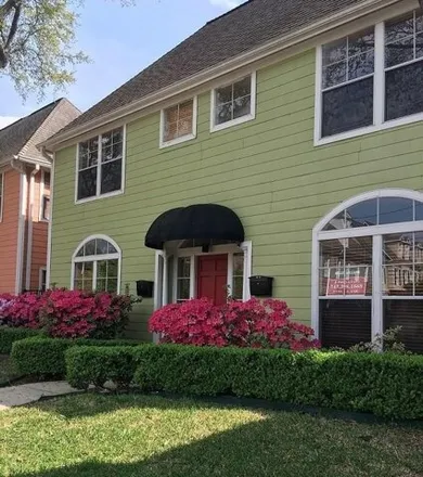 Rent this 2 bed townhouse on 2423 North Boulevard in Houston, TX 77098
